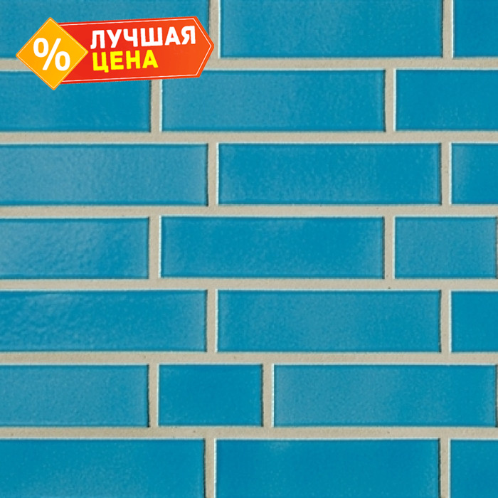 Клинкерная плитка ABC Hellblau 340 гладкая, 240х71х10 мм