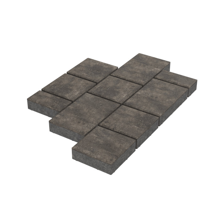 Тротуарная плитка Stellard Мозаика 60 мм Гавана