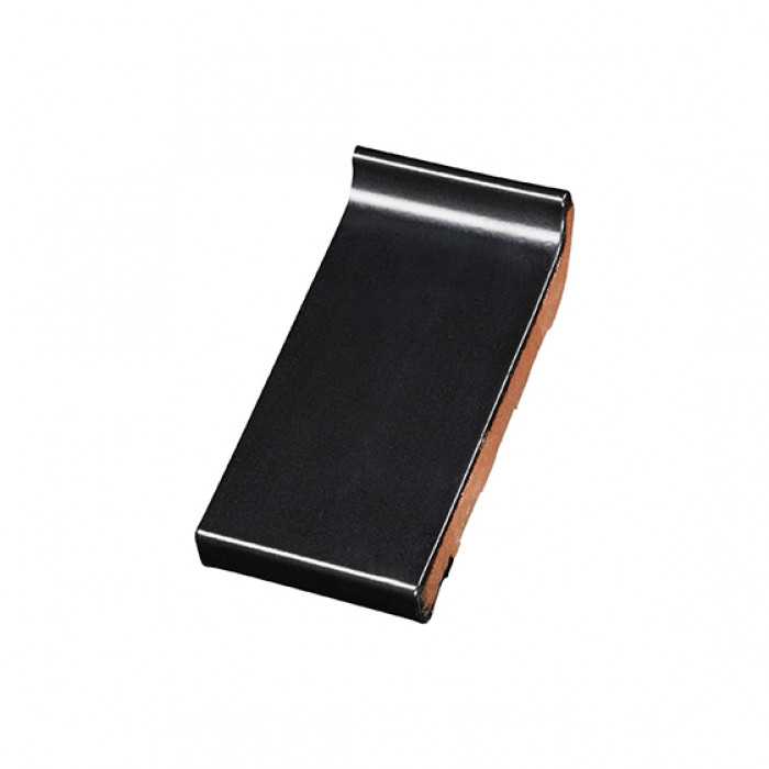 Клинкерный водоотлив Terca Black глазурованный, 215*105*30 мм